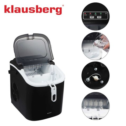 AUTOMATYCZNA KOSTKARKA DO LODU 1,2L 100W KLAUSBERG KB-7882