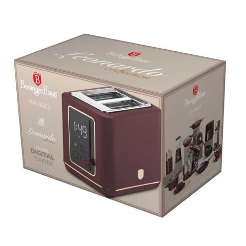 CYFROWY TOSTER DO GRZANEK BERLINGER HAUS BH-9662 LEONARDO