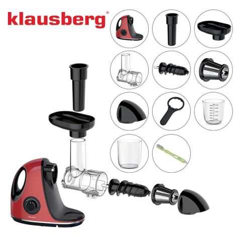 SOKOWIRÓWKA WYCISKARKA WOLNOOBROTOWA KLAUSBERG KB-7865
