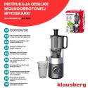 SOKOWIRÓWKA WYCISKARKA WOLNOOBROTOWA PIONOWA KLAUSBERG KB-7881