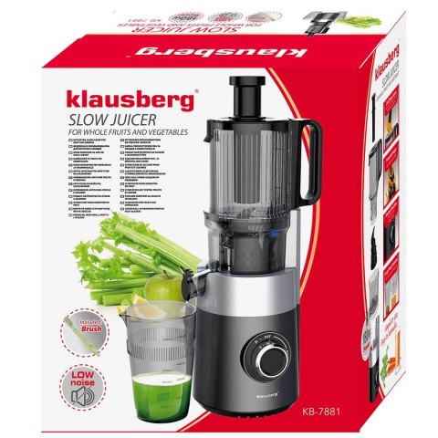 SOKOWIRÓWKA WYCISKARKA WOLNOOBROTOWA PIONOWA KLAUSBERG KB-7881