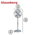 WENTYLATOR WIATRAK PODŁOGOWY KLAUSBERG KB-7539