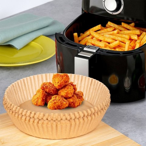 WKŁAD PAPIEROWY DO FRYTOWNICY OKRĄGŁY 19cm 100szt. 279049