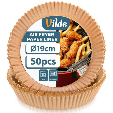 WKŁAD PAPIEROWY DO FRYTOWNICY OKRĄGŁY 19cm 50szt. 279048