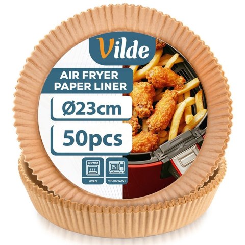 WKŁAD PAPIEROWY DO FRYTOWNICY OKRĄGŁY 23cm 50szt. 279050