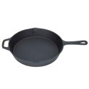 PATELNIA ŻELIWNA HAGE 31cm Z UCHEM INDUKCJA