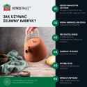 ZAPARZACZ ŻELIWNY IMBRYK 1L Z FILTREM KINGHOFF KH-1934