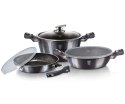 ZESTAW GARNKÓW I PATELNI BERLINGER HAUS BH-7052 CARBON PRO