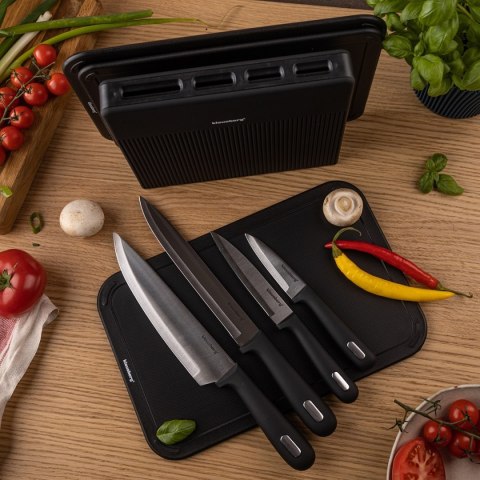 ZESTAW NOŻY I DESEK KUCHENNYCH W STOJAKU KLAUSBERG KB-7980