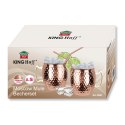 ZESTAW STALOWYCH KUBKÓW 500ml DO DRINKÓW MOSCOW MULE KINGHOFF KH-2000