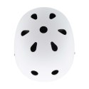 Kask rowerowy dla dziecka Trike Fix dziecięcy regulowany LED S 48-54cm biały