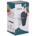 Kubek podróżny LED z ustnikiem 500ml biały
