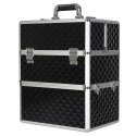 Kuferek na kosmetyki walizka organizer kosmetyczny XXL 3D