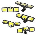 Lampa solarna LED 3w1 z czujnikiem ruchu zmierzchu