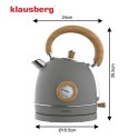 CZAJNIK ELEKTRYCZNY 1,8L Z TERMOMETREM KLAUSBERG KB-9009 RETRO