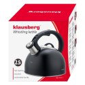 CZAJNIK STALOWY Z GWIZDKIEM 2,5L KLAUSBERG KB-7911