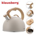 CZAJNIK STALOWY Z GWIZDKIEM 2,5L KLAUSBERG KB-7913