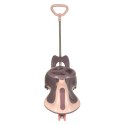 Jeździk grawitacyjny LED Swing FIX S2 skuter z rączką fioletowy max 100kg