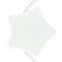 Lampa LED sufitowa plafon do pokoju dziecięcego ściemniana + pilot księżyc biała