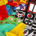 Sorter pudełko z chusteczkami sensoryczne montessori mata 2w1