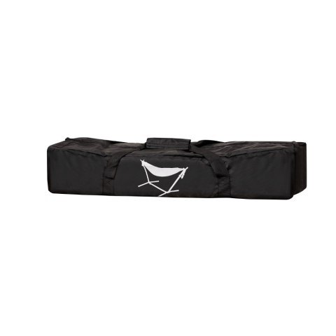 Hamak ogrodowy ze stelażem huśtawka duża mocna pokrowiec 247cm 100kg