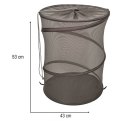 Kosz na pranie organizer na zabawki ubrania worek 77l