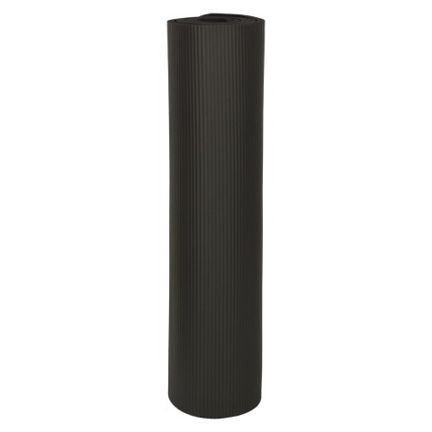 Mata do ćwiczeń jogi gimnastyczna treningowa fitness karimata gruba 1,5cm czarna + pokrowiec