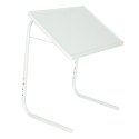 Stolik pod laptopa do laptopa stół wielofunkcyjny składany regulowany 69cm biały