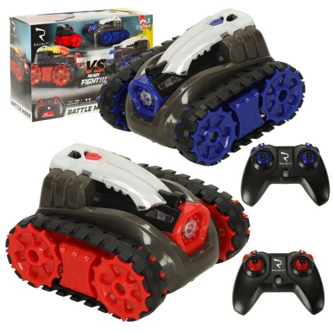 CZOŁGI na pilota RC REVOLT TG1004T Battle Tanks Pojedynek Laserowy 2.4GHz LED Efekty Dźwiękowe Off-Road TOP 24 H