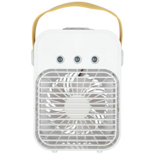 Klimator przenośny klimatyzer biurkowy mini klimatyzator na wodę 3w1 USB LED