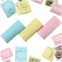 Rolki termiczne papier do drukarki aparatu 5,7cm x 3m 3 sztuki kolorowe