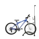 Stojak na rower Rallex uchwyt rowerowy serwisowy na koło 16-27" składany wysoki