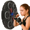 Tarcza bokserska treningowa na ścianę trenażer muzyka Bluetooth LED USB