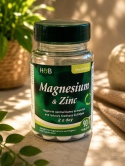 Holland & Barrett - Magnez + Cynk, 90 tabletek