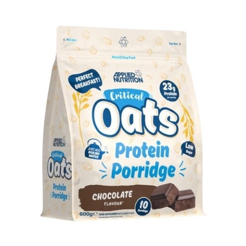 Owsianka Śniadaniowa Odżywka białkowa Critical Oats 600g Smak Czekoladowy