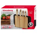 ZESTAW NOŻY I DESEK KUCHENNYCH W STOJAKU KLAUSBERG KB-9037