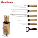 ZESTAW NOŻY KUCHENNYCH W BLOKU KLAUSBERG KB-9036