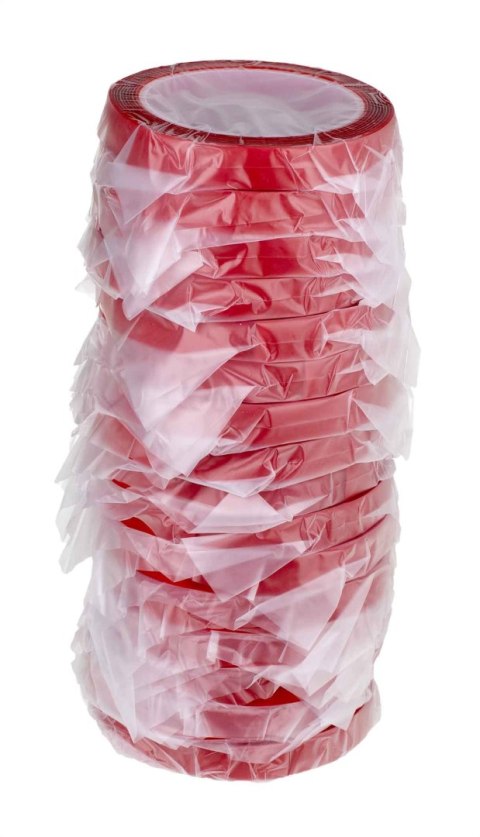 Taśma dwustronna samoprzylepna akrylowa montażowa transparentna mocna 20mm x 3m