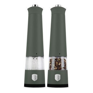 Elektryczne młynki 2 sztuki BerlingerHaus Matte Green BH-9885