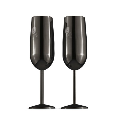 Kieliszki do szampana BerlingerHaus Black Rose Collection BH-8664