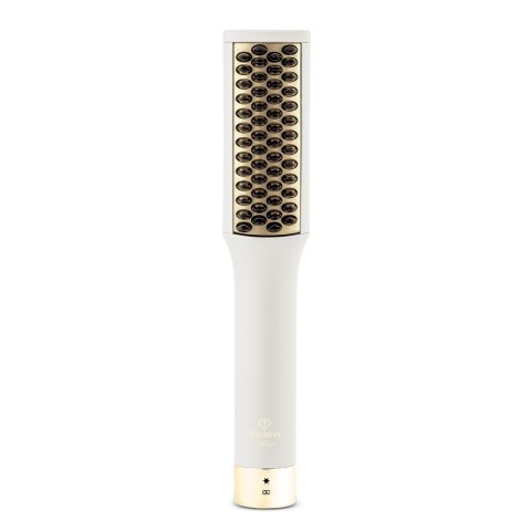 Mini prostujący grzebień do włosów FashionTV FTV-0148 Matte Cream Gold