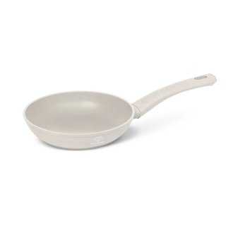 Patelnia z powłoką tytanową 20cm Fashion TV FV-0051 Matte Cream Gold Collection