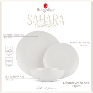 Zestaw obiadowy 18 el. BerlingerHaus Sahara BH-10022