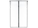 Moskitiera siatka magnetyczna na drzwi 100x210cm CZARNA