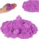 Piasek sensoryczny dla dzieci 1kg w woreczku fioletowy