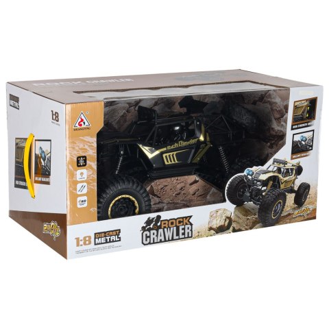 Samochód zdalnie sterowany 2,4GHz 1:8 51cm metal czarny MEGA OKAZJA PROFESJONALNY SPRZĘT NOWOŚĆ 24H TOP