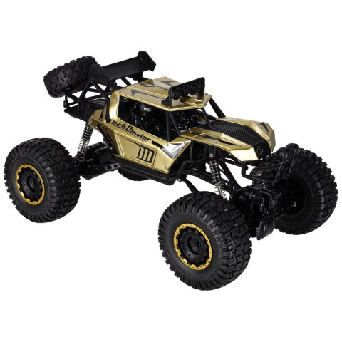 Samochód zdalnie sterowany 2,4GHz 1:8 51cm metal złoty TOP OFERTA HOT