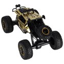 Samochód zdalnie sterowany 2,4GHz 1:8 51cm metal złoty TOP OFERTA HOT
