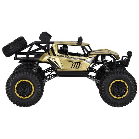 Samochód zdalnie sterowany 2,4GHz 1:8 51cm metal złoty TOP OFERTA HOT