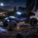 Samochód zdalnie sterowany na pilota RC Crawler Climbing Car 1:10 4WD 48cm KOLOR NIEBIESKI